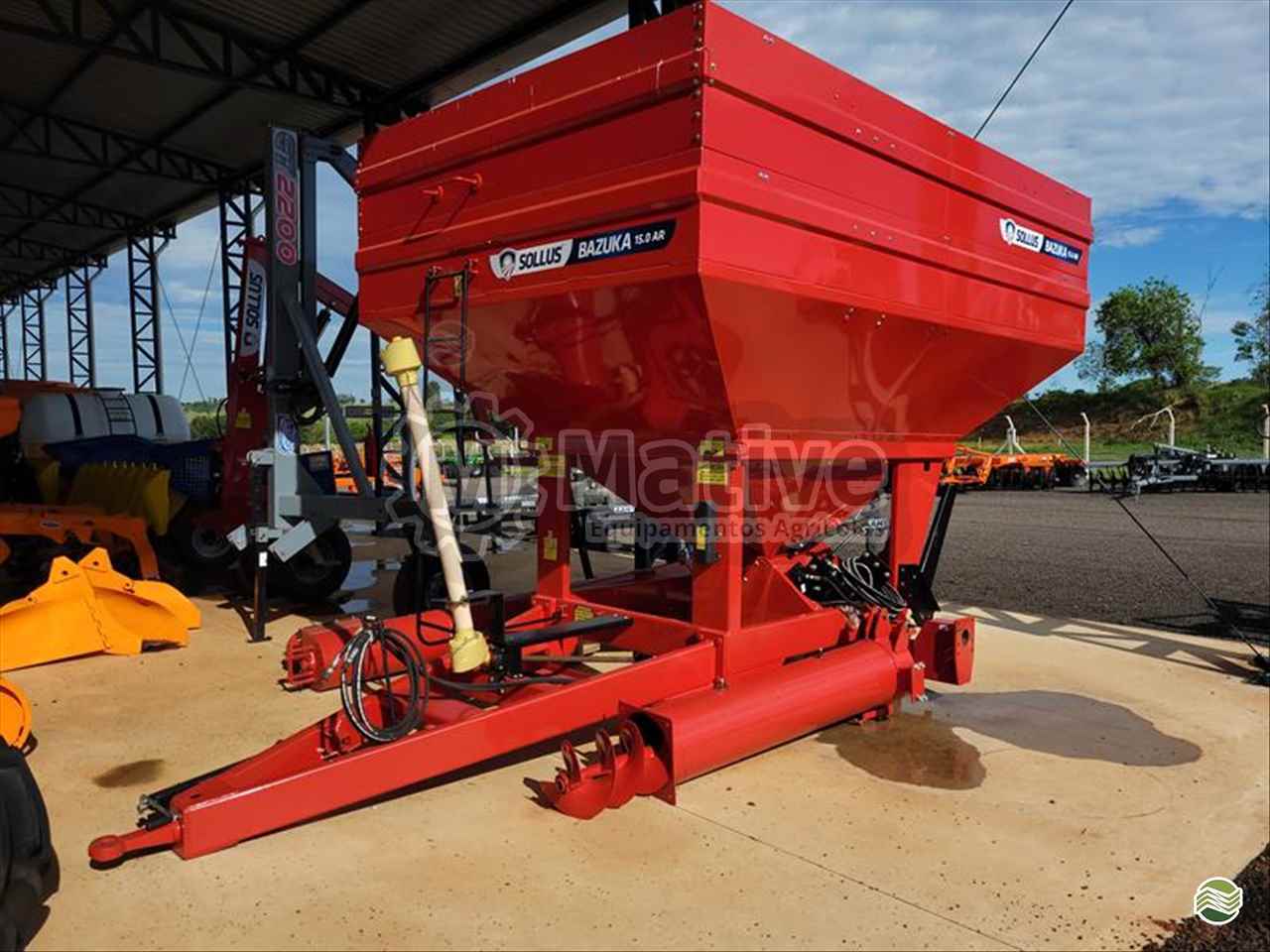 IMPLEMENTOS AGRICOLAS CARRETA BAZUKA GRANELEIRA 15000 Mative Equipamentos Agrícolas  MARTINOPOLIS SÃO PAULO SP